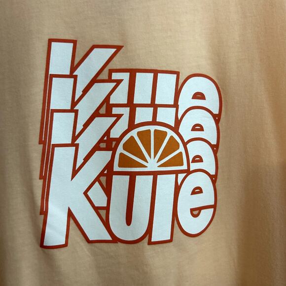 THE MODERN KULE ORANGE SLICE PEACH Tee Womens Size XL NWT NEW - Picture 4 of 10